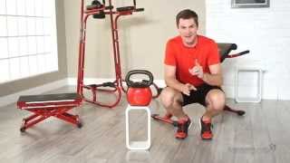 Stamina X Adjustable Kettle Versa-Bell - 36 lbs. - Product Review Video