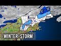 Major Icy Winter Storm