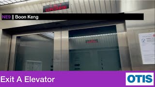 Boon Keng MRT Station || Otis Elevator (Exit A)