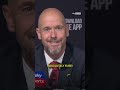 Ten Hag clashes with a reporter after losing 3-0 at Old Trafford against Liverpool #shorts