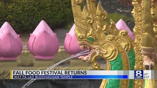 Wat Pa Lao Buddadham Temple holds Fall Food Festival