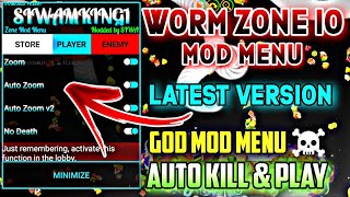 Worms Zone.io 4.5.2 Mod Menu | worms zone mod apk no death | Worms Zone.io Mod Menu