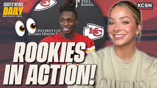Chiefs Rookies in ACTION for FIRST TIME 👀 Patrick Mahomes, Travis Kelce in Miami for F1 | CND 5/6