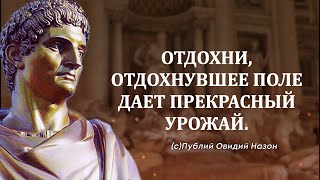 Публий Овидий Назон | Цитаты, Афоризмы. Мудрые слова, заставляющие задуматься.