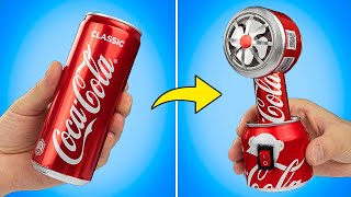 How to make a USB fan from Coca Cola!