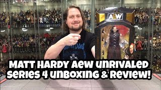 Matt Hardy AEW Unrivaled Series 4 Unboxing \u0026 Review!