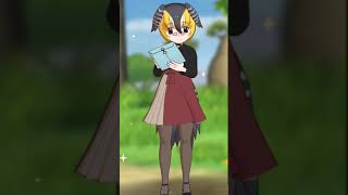 けものフレンズ3　おそろい服アリツカゲラ　勝利ポーズ