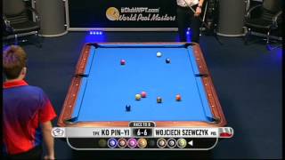 WORLD POOL MASTERS 2012 KO PIN-YI  v.s.  Wojciech Szewczyk