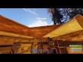 17 boxes in a resource shack rust base building