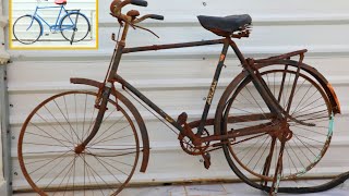 Restoration Old Rusty Bicycle | Rebuild Old Bicycle