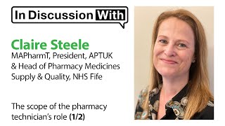 The scope of the pharmacy technician’s role