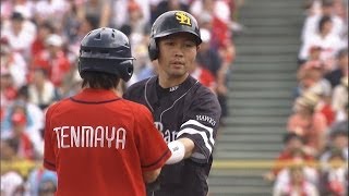 【プロ野球パ】鷹が初回に7得点！中村が1イニング2安打をマーク  2014/06/07 C-H