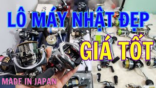 Thanh Lý Lô Máy Câu Nhật Bản Chính Hãng Hàng Đẹp | Shimano Daiwa #máycâunhật #máycâunhậtbãi #maycau