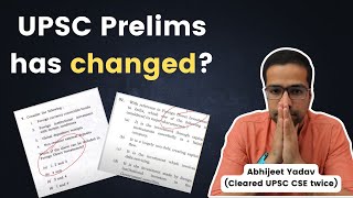 What has NOT changed about UPSC Prelims!