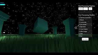 threejs Post Processing Shader Editor
