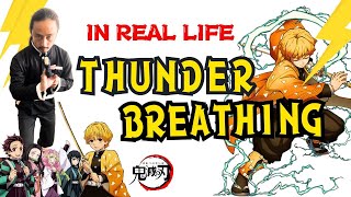 Demon Slayer | Thunder Breathing, Thunderclap and Flash | Real Life |