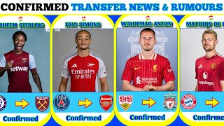 🚨ALL LATEST CONFIRMED TRANSFERS SUMMER 2024 | TRANSFER RUMOURS UPDATES Ft Liverpool, Arsenal, Barca