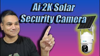 Ai 2K Solar Security Camera Wireless Outdoor Review and Setup