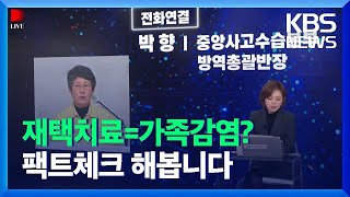 [디라이브] “재택치료하면 위중증 증가? 사실 아냐…집단감염 위험도 ↓” / KBS