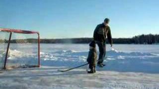 Aiden playing Hockey!!