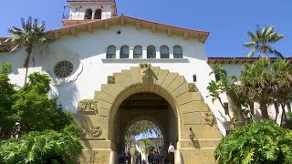 Courthouse archway beautification