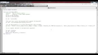 Microsoft Access: Creating a Select Query using a Visual Basic Module