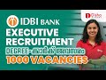 INDUSTRIAL DEVELOPMENT BANK OF INDIA IDBI RECRUITMNET 2024- COMPLETE DETAILS