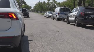 New details about the murder suspect killed in Atascosa County today, and his law enforcement connec