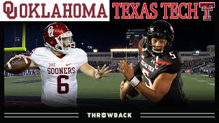 Baker vs. Mahomes: The GREATEST College QB Duel Ever! (Oklahoma vs. Texas Tech, 2016)