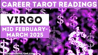 Virgo #tarot Career 💥 Big news comes at your full moon eclipse! You must pivot! Feb-March