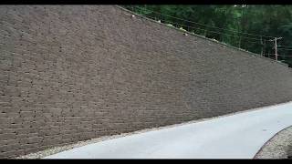 This VERSA-LOK WALL is a WOW!