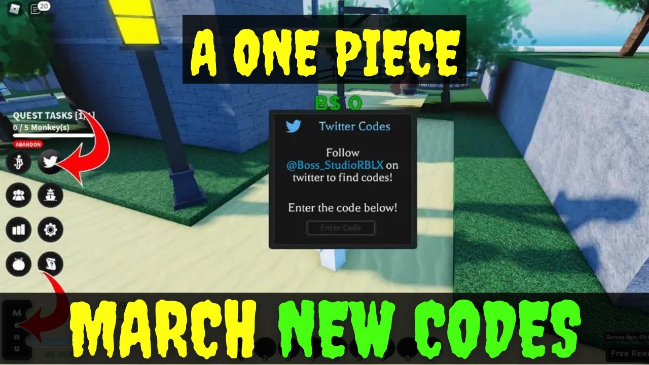 *All New* A One Piece Game Codes 2022 - Roblox A One Piece Game Codes ...