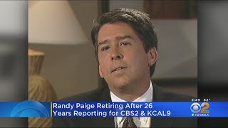 CBS2/KCAL9 Reporter Randy Paige Signs Off After More Than 25 Years