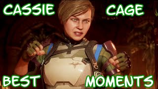 Cassie Cage - Best Moments - Story Mode - Mortal Kombat 11 Ultimate