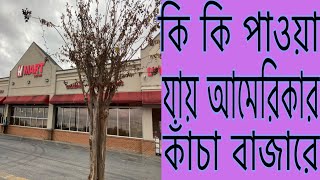 আমেরিকার কাঁচা বাজার//Hmart tour