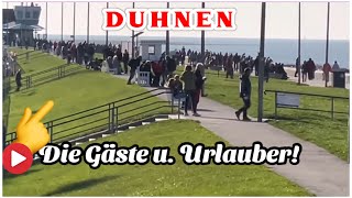 Auch im Oktober voller Besucher in Duhnen Cuxhaven! am 10.10.2021!