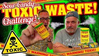 TOXIC WASTE SOUR CANDY CHALLENGE...Trying for The FIRST TIME!!