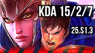 QUINN vs GAREN (TOP) | Penta, Rank 9 Quinn, Legendary, 45k DMG | NA Grandmaster | 25.S1.3