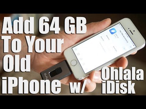 How to add expansion GBs to your iPhone Memory- Ohlala iDisk 64GB Review and Demonstration How to add expansion GBs to your iPhone Memory- Ohlala iDisk 64GB Review and Demonstration