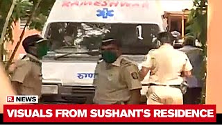Sushant Singh Rajput Commits Suicide: Mumbai Police Arrives At Late Actor's Residence
