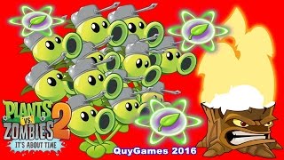 Plants vs. Zombies 2: It's About Time: Threepeater Pvz 2,Torchwood pvz2 Vs Zombies Pvz 2: Gameplay
