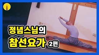 정념스님의 참선요가 2편 #집에서함께힐링해요 #요가