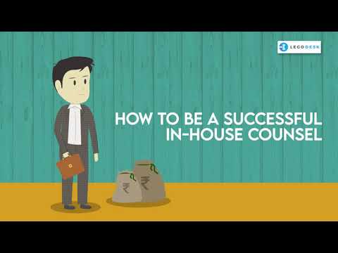 How To Become A Successful In House Counsel Legodesk Youtube