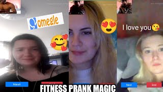 Omegle bodybuilding videos Omegle Omegle fitness video fitness lover girls reaction rating for girls