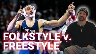 Why College Wrestling Should Switch to FREESTYLE!