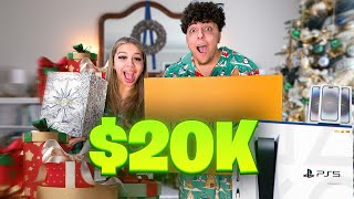 Opening $20,000 Worth Of Christmas Presents!! *CAN’T BELIEVE SHE GOT ME THIS*