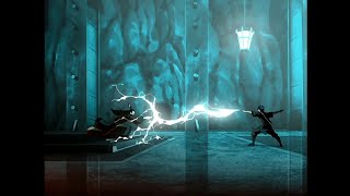 Zuko redirects Ozai's lightning | ATLA