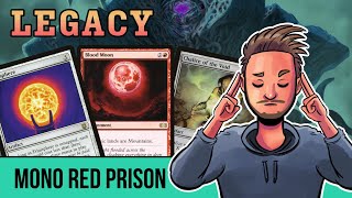 Post-Ban Mono Red Prison! \\ Legacy \\ MTGO