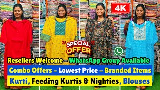 ➡️💥 Low Price Kurti Shop In Chennai | Sree Arunachalam Textiles Chennai | Priya just know fashion