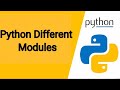 Tutorial 9-Python Different Modules